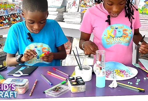 Tie and Flower - Kid`s Craft | Lovetoons TV
